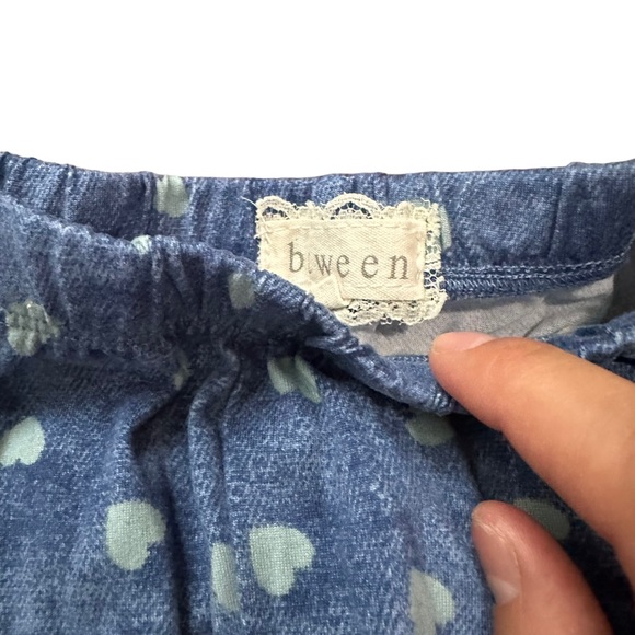 Btween 18 months girls 3 piece set sweater sweats and headband blue with unicorn - Picture 9 of 9